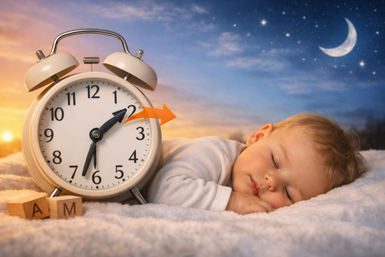Kevadine kellakeeramine ja lapse uni